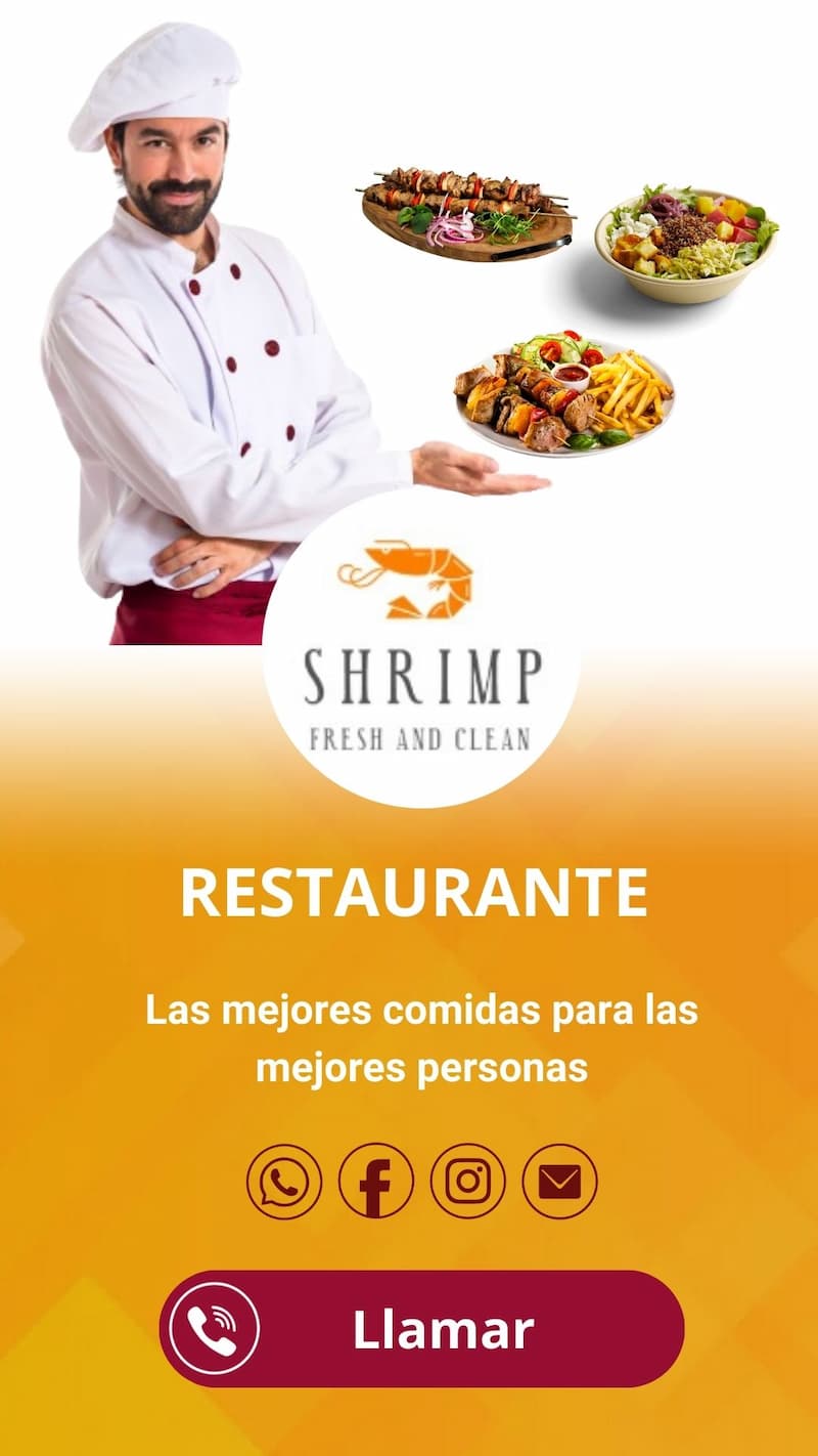 Tarjeta/presentación profesional restaurante